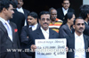 Mangaluru: Advocates boycott court session; stage protest against government